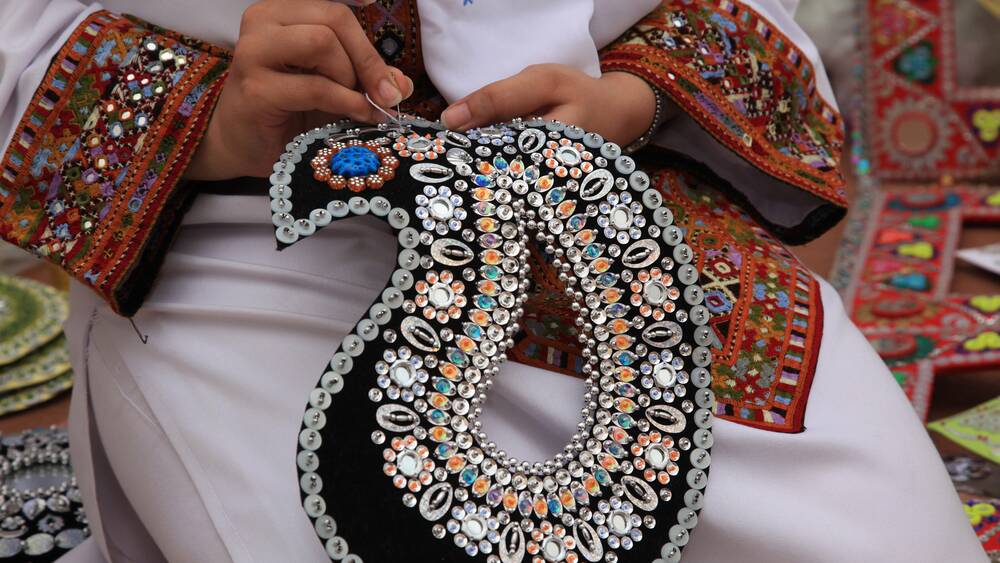 التطريز بالعملة المعدنية (سيستان و بلوشستان)